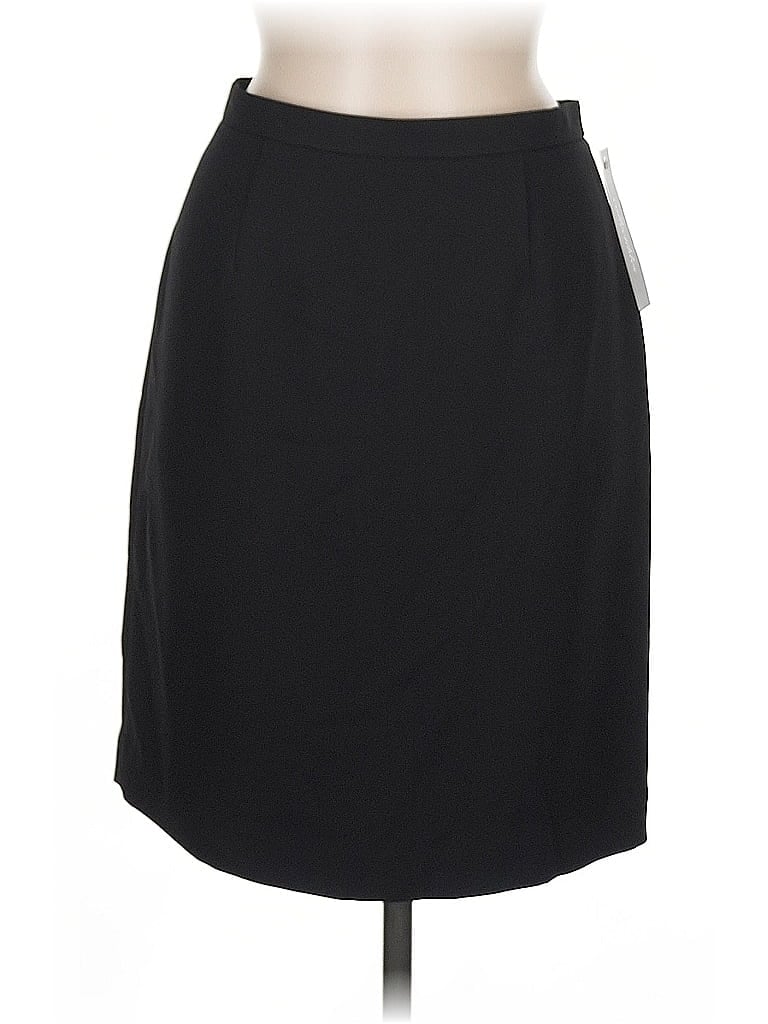 Click to view more detailed imagery on our partner's website Pre-owned Petite Sophisticate Formal Skirt In Black