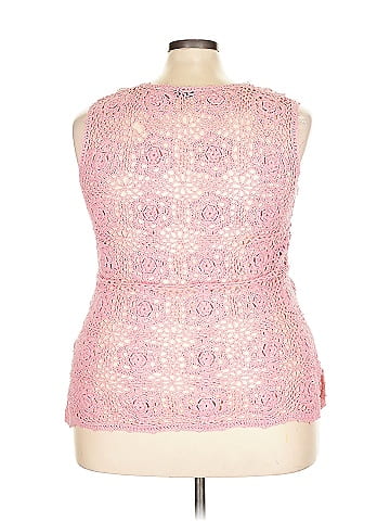 Lauren Brooke Sleeveless Silk Top (view 2)