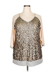 Lane Bryant Outlet 3/4 Sleeve Top