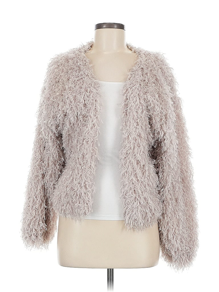 Pre-owned Xhilaration Cardigan Sweater In Gray