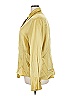 Linda Allard Ellen Tracy 100% Silk Metallic Gold Long Sleeve Silk Top Size 22 - photo 4