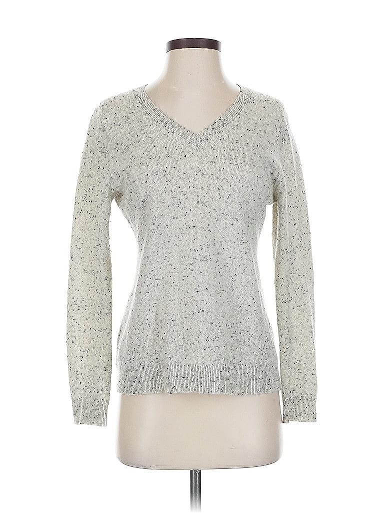 Click to view more detailed imagery on our partner's website Pre-owned Charter Club Pullover Sweater In Silver