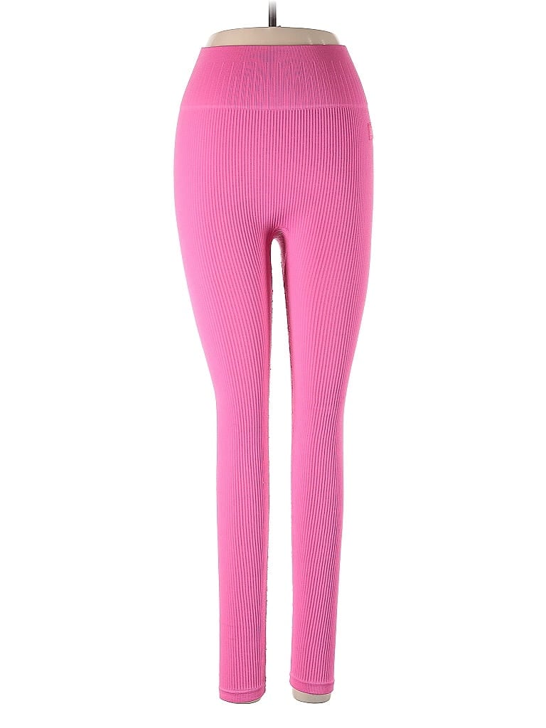 Pre-owned Assorted Brands Leggings In Pink