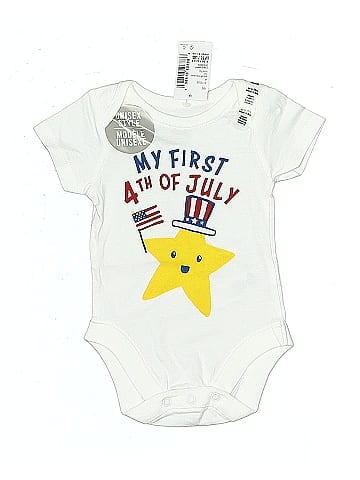 The Children's Place Short Sleeve Onesie (view 1)