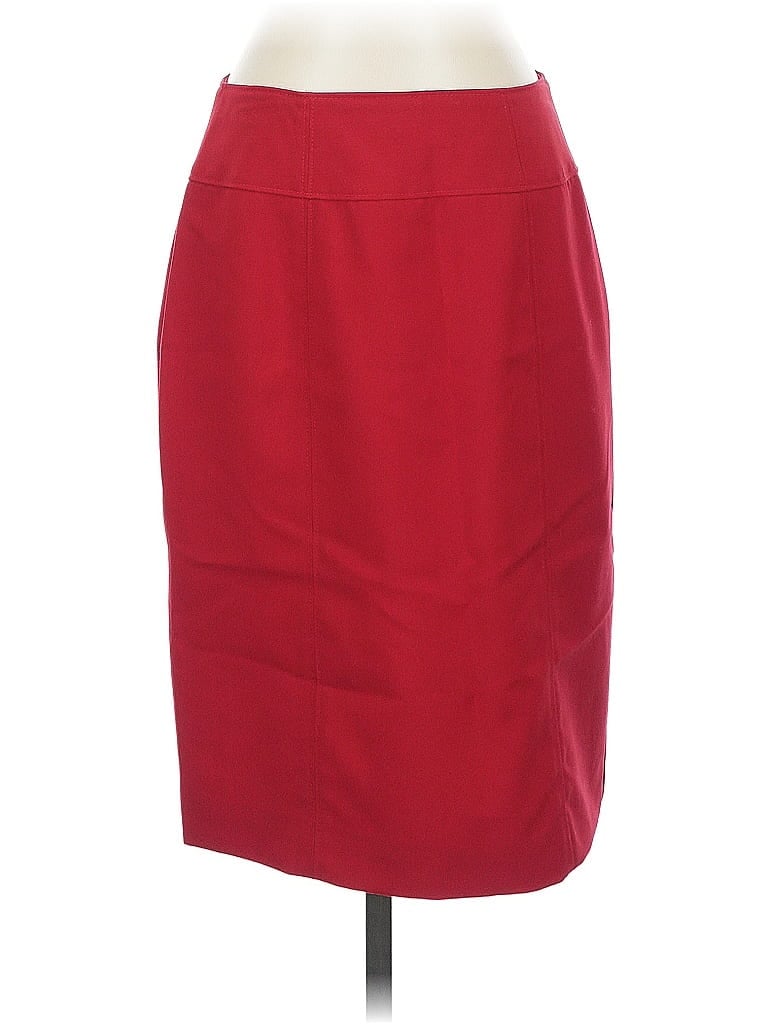 Pre-owned Worthington Formal Skirt In Red