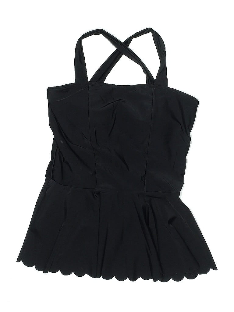 Pre-owned Unbranded Swimsuit Top Black Swimwear