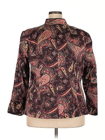 JS Collections Silk Blazer (view 2)
