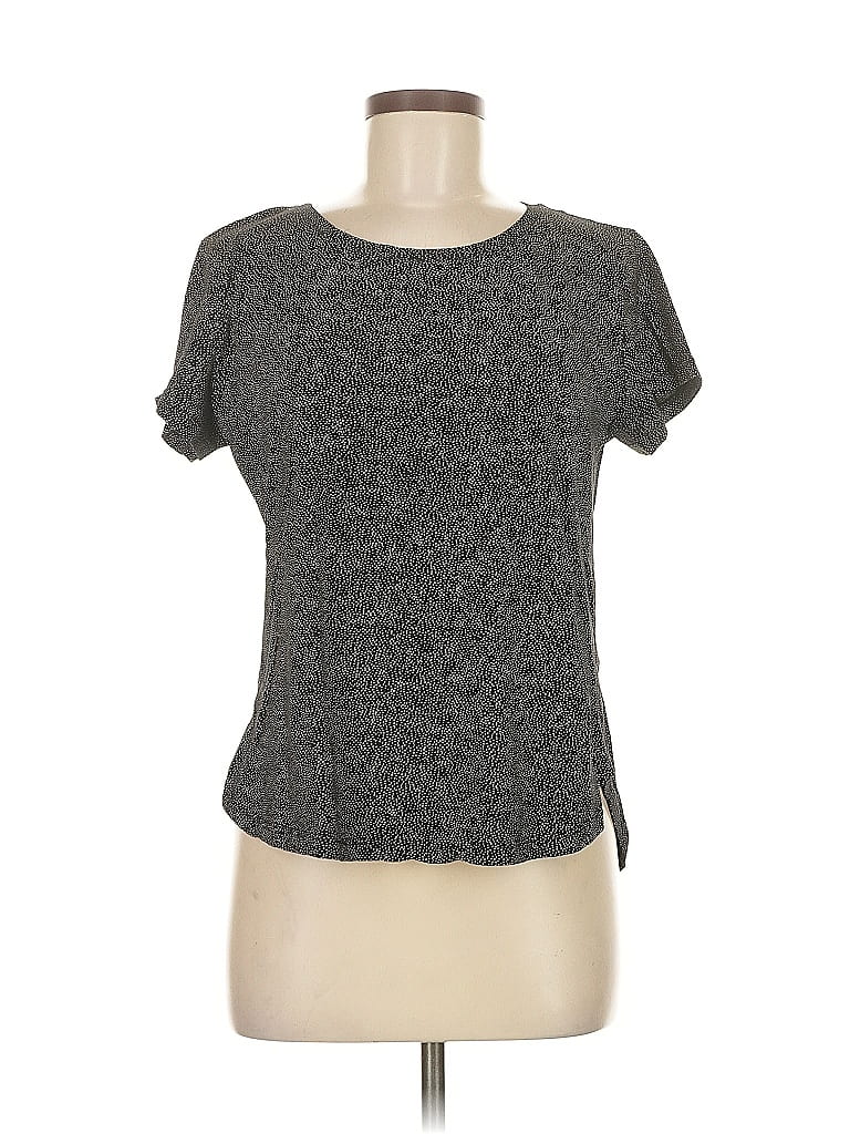 Pre-owned H&m Short Sleeve T-shirt In Gray