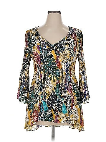 Melissa Paige 3/4 Sleeve Blouse (view 1)