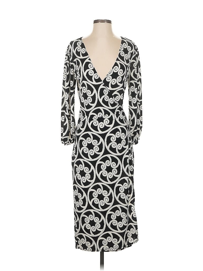 Pre-owned Laundry By Shelli Segal Kimono In Silver