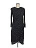 Ivy & Blu 100% Polyester Gray Casual Dress Size 8 - photo 1
