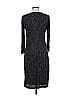 Ivy & Blu 100% Polyester Gray Casual Dress Size 8 - photo 2