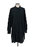 Zara Black 3/4 Sleeve Button-Down Shirt Size S - photo 1