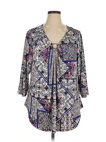 Ruby Rd. 3/4 Sleeve Blouse (view 1)