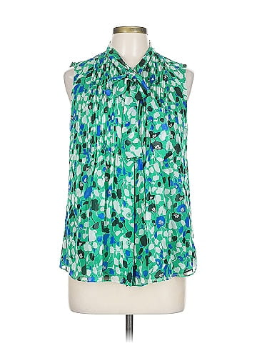 Diane von Furstenberg Sleeveless Silk Top (view 1)
