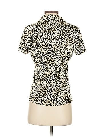Tail Short Sleeve Blouse (view 2)