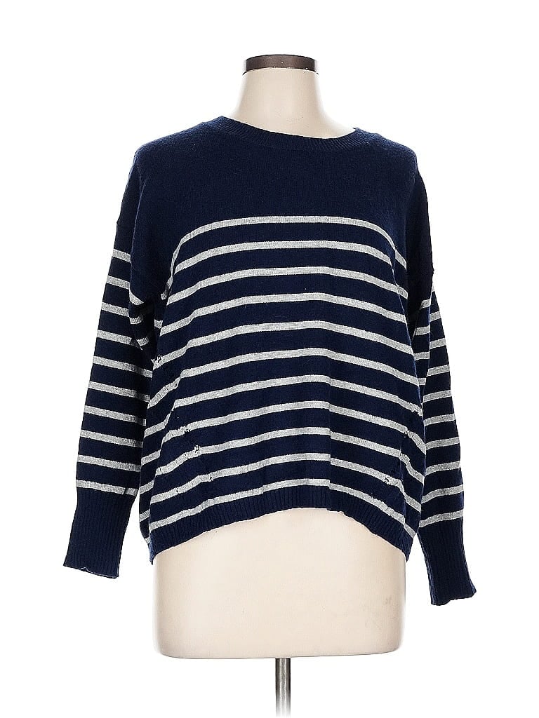 Pre-owned Lovestitch Pullover Sweater In Blue