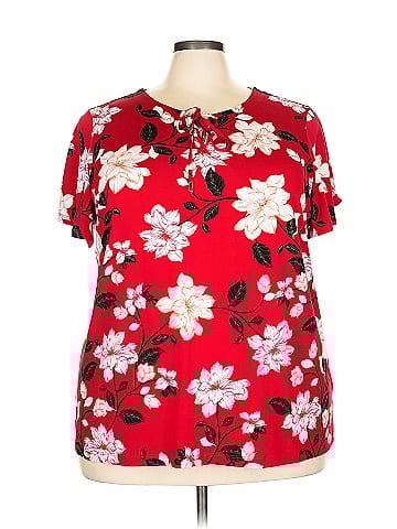 Liz Claiborne Career Short Sleeve Blouse (view 1)