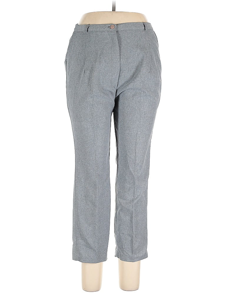 Pre-owned Kathie Lee Dress Pants In Gray