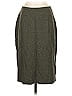 Ronen Chen Chevron-herringbone Green Casual Skirt Size 6 (1) - photo 1