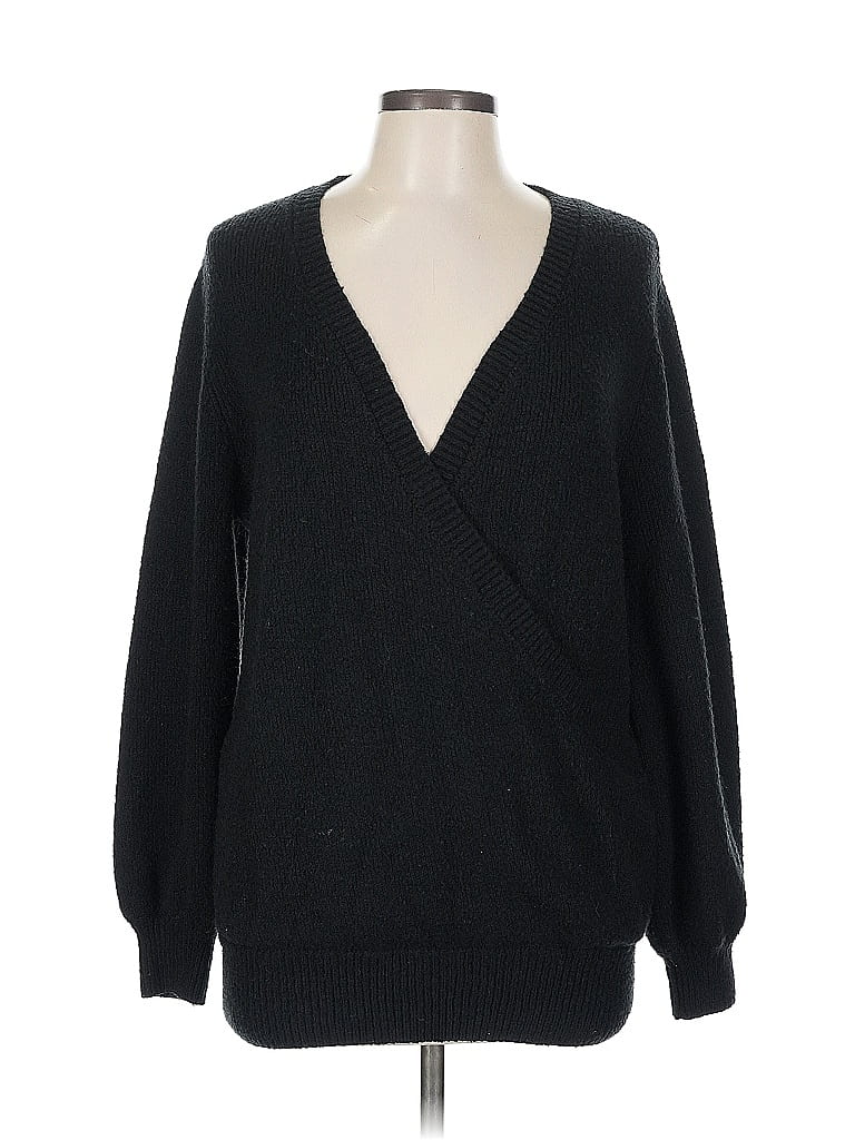 Pre-owned Unbranded Pullover Sweater In Black