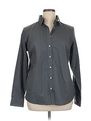 Lands' End Long Sleeve Button-Down Shirt (view 1)