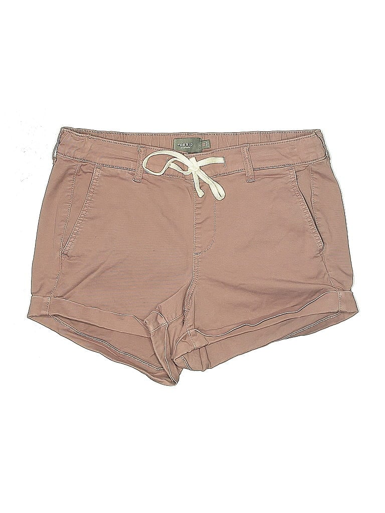 TORRID Pre-owned Khaki Shorts In Brown