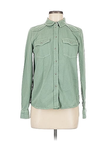 Sézane Long Sleeve Button-Down Shirt (view 1)