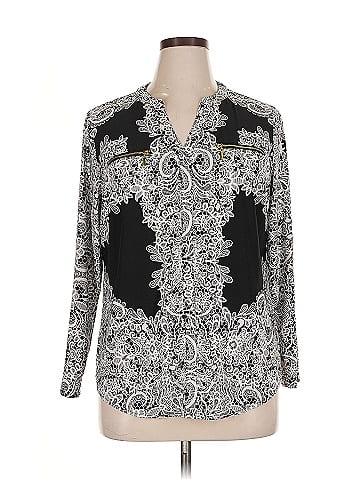 INC International Concepts Long Sleeve Blouse (view 1)