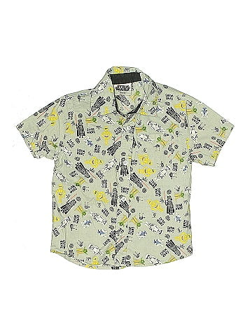 Star Wars Short Sleeve Button-Down Shirt (view 1)