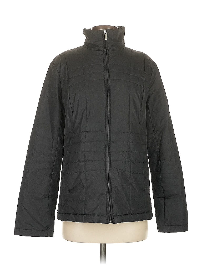 Pre-owned Lands' End Jacket In Black