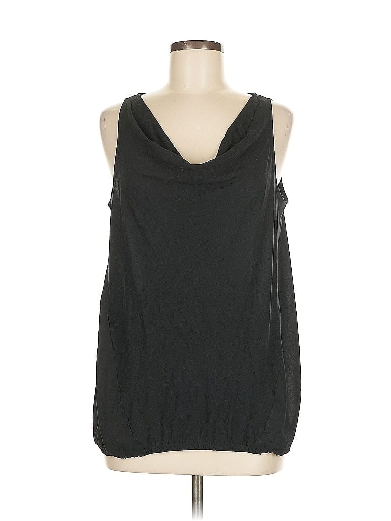 Pre-owned Gap Sleeveless Blouse In Black