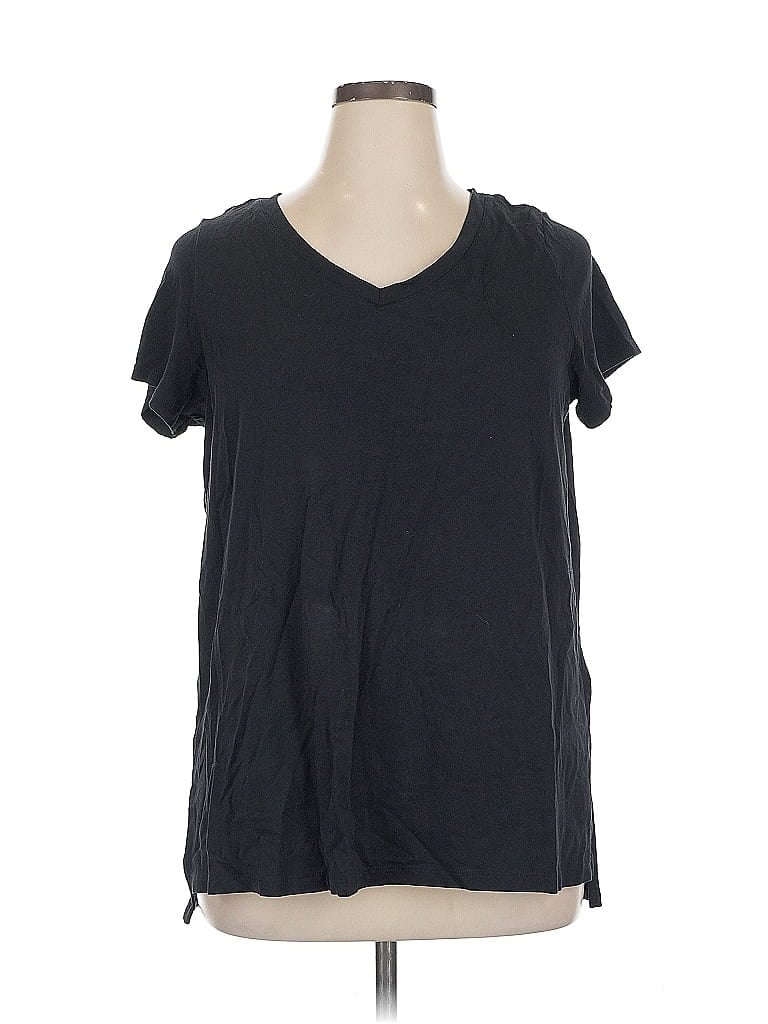 Pre-owned Jones & Co Short Sleeve T-shirt In Black