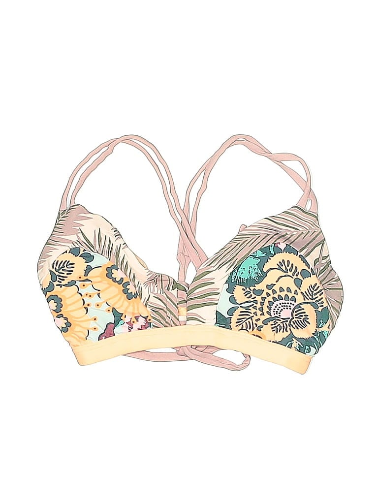 Maaji Floral Ivory Swimsuit Top Size M - photo 1