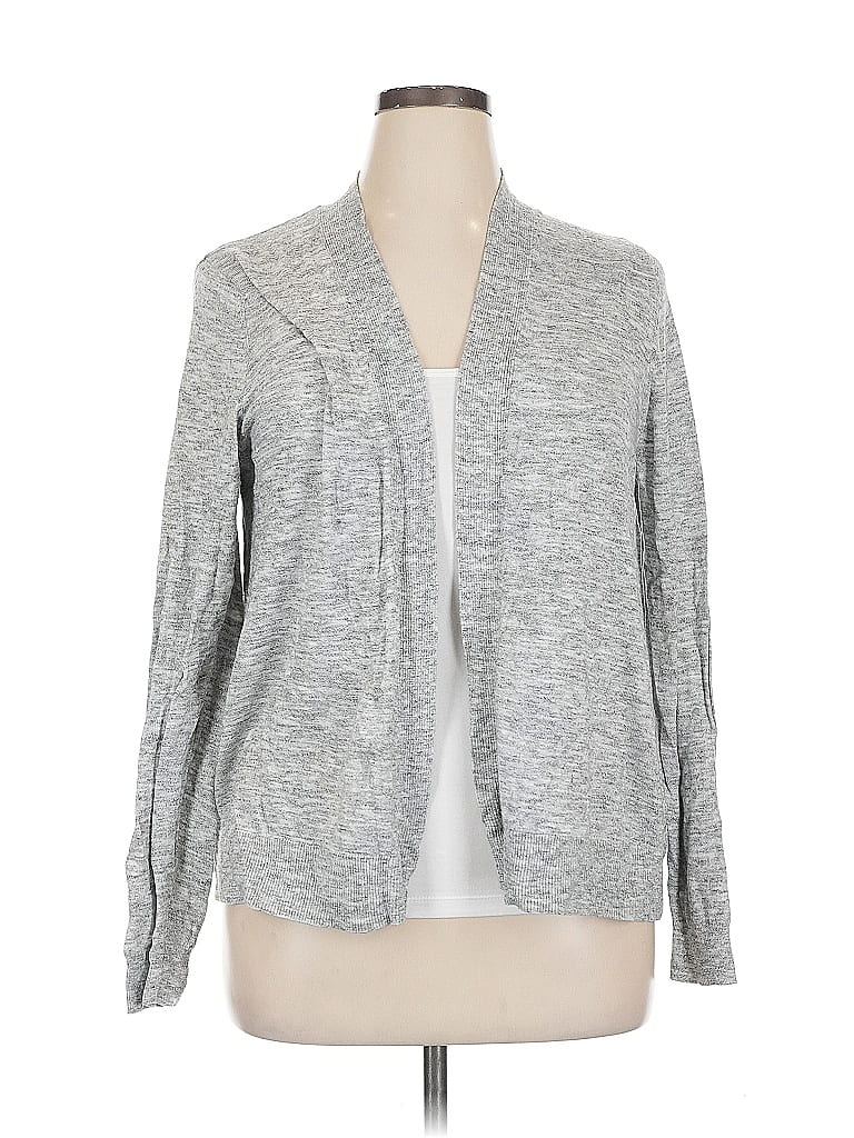 Pre-owned Old Navy Cardigan Sweater In Gray