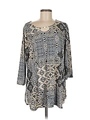 Susan Graver 3/4 Sleeve Blouse