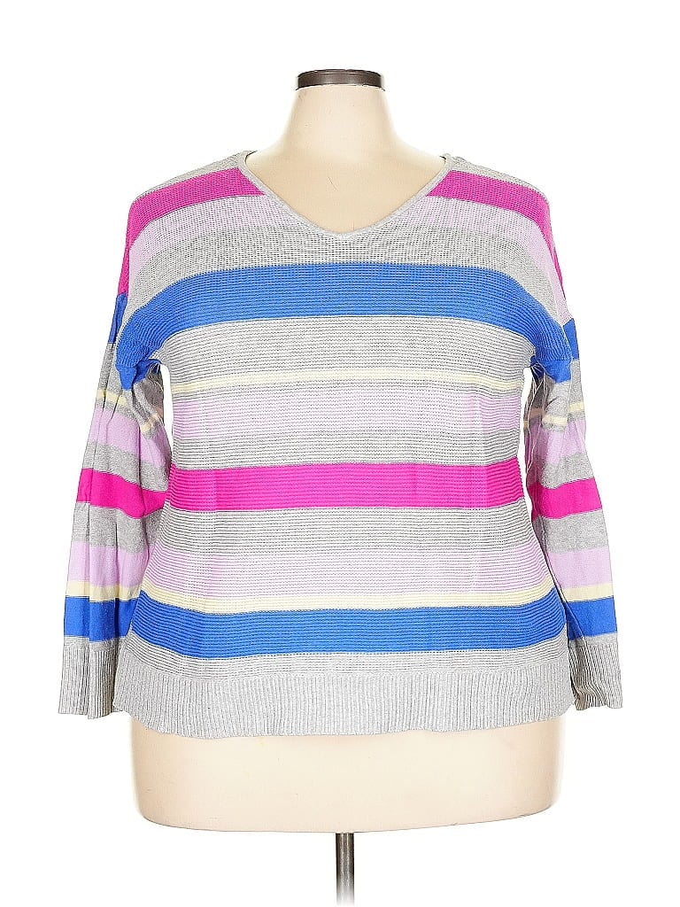 Pre-owned Boutique Pullover Sweater In Silver