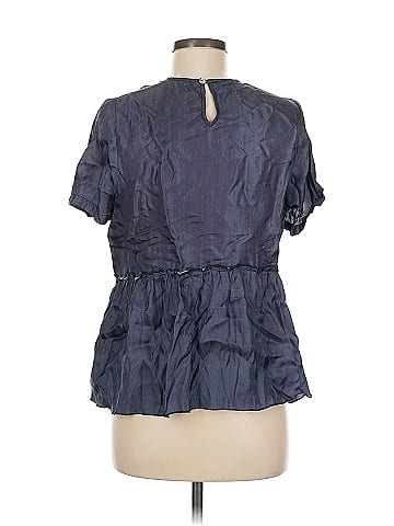 Chan Luu Short Sleeve Blouse (view 2)