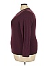 Ann Taylor Factory Burgundy 3/4 Sleeve T-Shirt Size XXL - photo 4