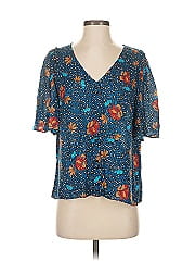 Sézane Short Sleeve Blouse