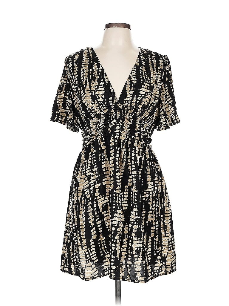 Pre-owned Unbranded Cocktail Dress In Black