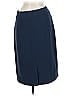Mary McFadden 100% Polyester Solid Blue Formal Skirt Size 6 - photo 2