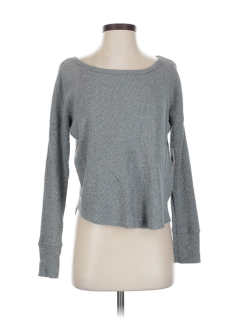 ABERCROMBIE & FITCH Pre-owned Pullover Sweater In Gray