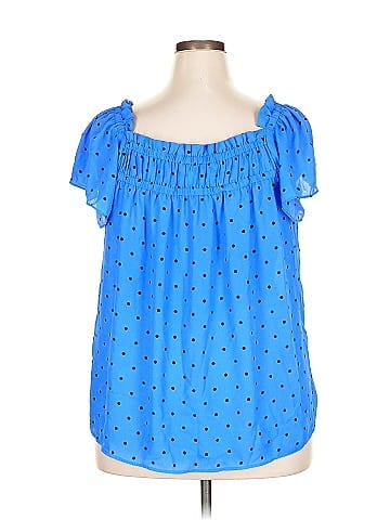 CeCe Short Sleeve Blouse (view 2)