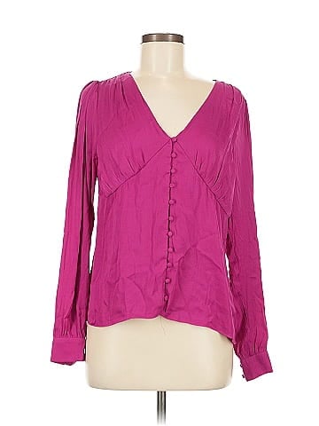 Naked Zebra Long Sleeve Blouse (view 1)