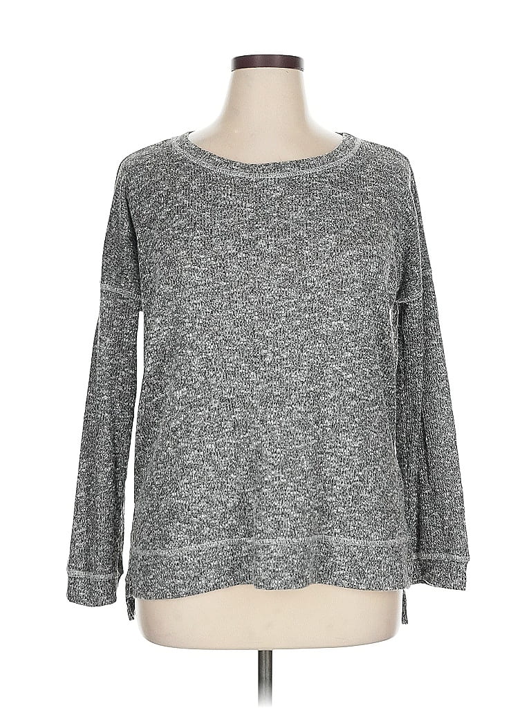 Click to view more detailed imagery on our partner's website Pre-owned Sew In Love Pullover Sweater In Gray