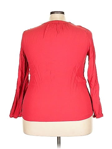 Time and Tru Long Sleeve Blouse (view 2)