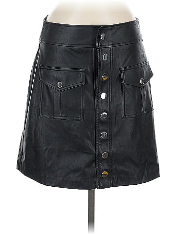 INC International Concepts Faux Leather Skirt (view 1)