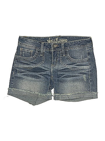 Wallflower Denim Shorts (view 1)