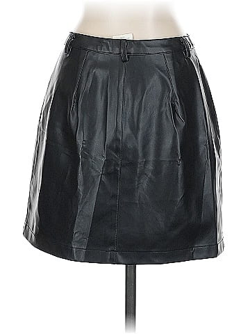 Esprit De.Corp Faux Leather Skirt (view 2)